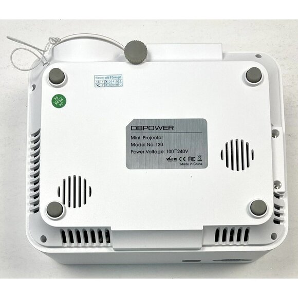DBPOWER LED Light Source Smart Mini Projector Model T20 SKU: PJ0703 Tested EUC - Picture 7 of 16